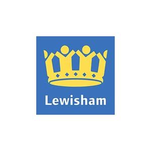 Lewisham County Council logo with Between Us app downloadk link